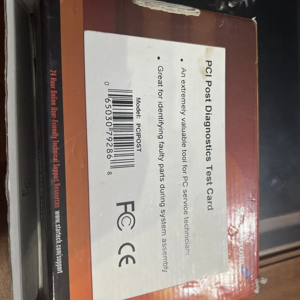 StarTech Port PCI RS232 Powered Serial Adapter Card Model:‎ PCI1S650PW
